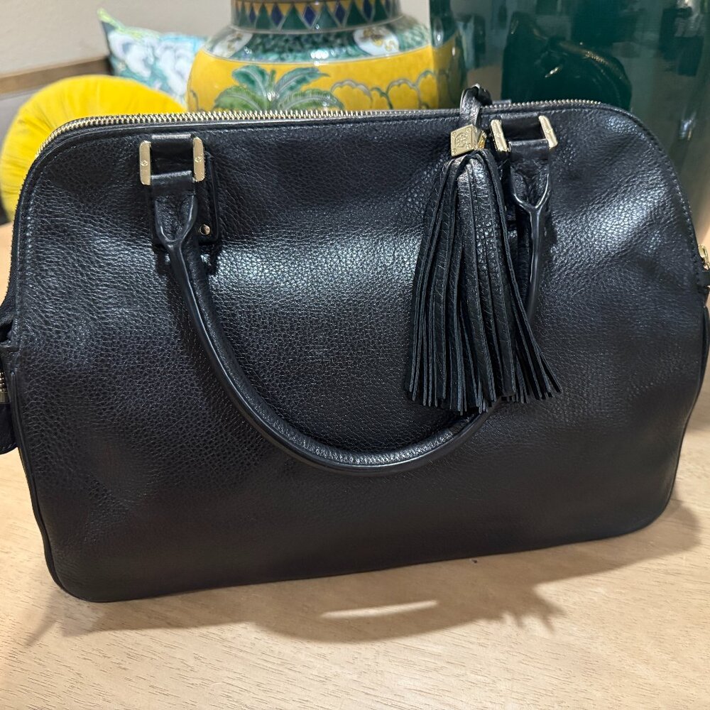 Tory Burch handbag with double zipped side panels - purchased at Nordstroms